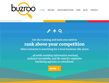 Tablet Screenshot of buzroo.com